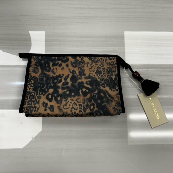 NWT Ramy Brook Black Clutch - Picture 1 of 7